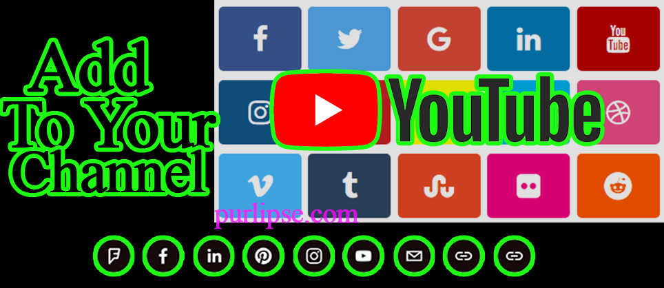 How to add social media links to your YouTube channel