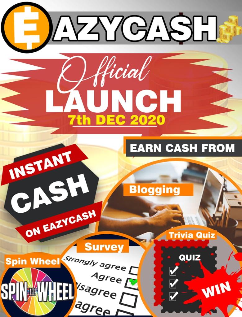 Eazycash online business launch