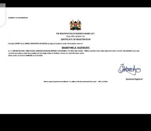 SmartHela Certificate of Registration
