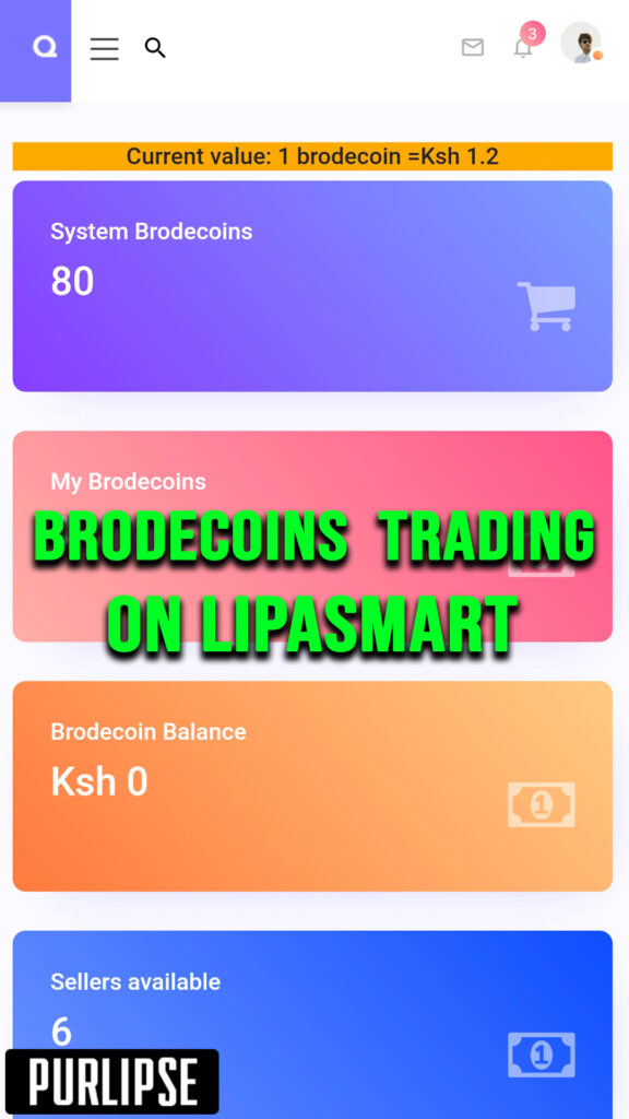 Coins trading on Lipasmart