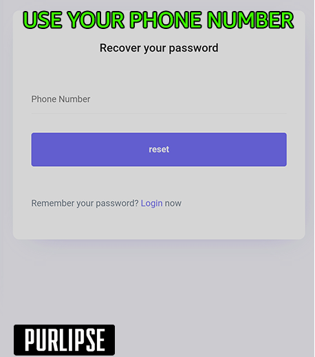 reset password steps lipasmart